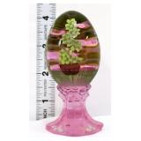 Fenton pink topiary plant egg