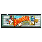 1990 Donruss baseball card box w/ contents