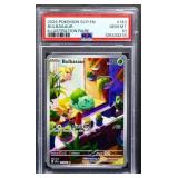 Graded GM Pokemon 2024 Bulbasaur Scr En card