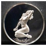 5.5oz Marilyn Monroe silver round