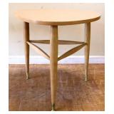 MCM blonde guitar pick table