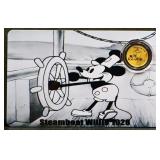 1/1000th ounce gold Steamboat Willie Mickey proof