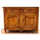 Vintage French 1 drawer 2 door server