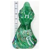 Fenton green iridescent bridesmaid bell