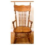 Vintage child size spindleback rocker