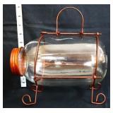 Small glass minnow trap