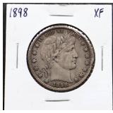 1898 barber half dollar