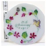 Fenton FAGCA 25th Anniversary plate