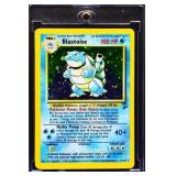 NM Pokemon Blastoise Base Set Holo Rare card