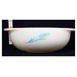 Vntg Pyrex 023 blue wheat promo bowl