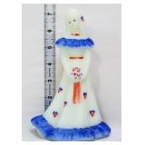 Fenton 7in FGS patriotic bridesmaid figure