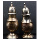 1.2oz sterling silver salt/pepper shakers