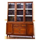 MCM Bassett china cabinet