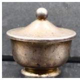 1.2oz sterling silver small dish w/ lid