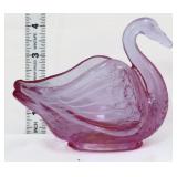 Fenton 4in pink swan