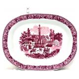 Red transfer 17.5x13.25 platter