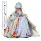 Boyd blue/orange slag Natalie colonial lady figure