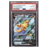 Graded GM Pokemon 2021 Dragonite Evolving Sky card