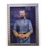 Framed 22x30.5 Nathan Bedford Forrest picture
