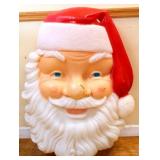 Vntg 36in Santa face blow mold no cord NO SHIP
