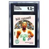 Graded mint 2007/08 Topps Bill Russell card