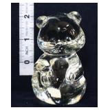 Fenton clear teddy bear