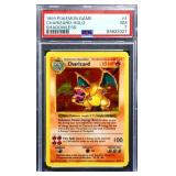 Graded NM Pokemon 1999 Charizard Shadowless card