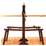 Vintage fold out wash tub stand