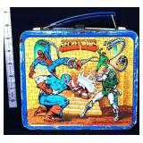 Vntg metal Secret Wars lunchbox see pics