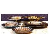 5 piece estate silverplate lot