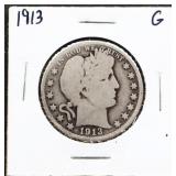 1913 barber half dollar