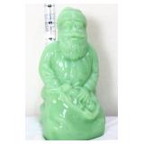 Jadeite 6in kneeling Santa figure