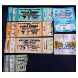 Lot of vintage Waylon Jennings ticket stubs