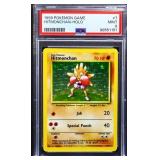 Graded mint Pokemon 1999 Hitmonchan card