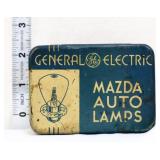 Vntg GE Mazda Auto Lamps tin