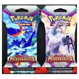 2 sealed Pokemon Paldea Evolved booster packs