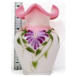 Fenton rosalene Honor Collection 6in vase