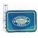 Vntg Oakland Pontiac Lamp Bulb Kit tin