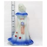 Fenton 7in patriotic bridesmaid figure