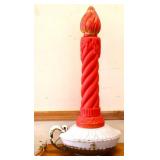 Vntg 31in candle blow mold see pics NO SHIP