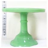 Jadeite 6in diameter cake stand