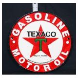 Cast Iron Texaco Sign