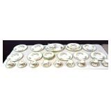 Lot of Royal Doulton Glamis Thistle dinnerware