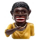 Cast iron mechanical americana Dinah bank