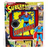 Superman Schylling steel safe in org box