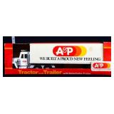 Pressed steel A&P tractor trailer in box