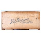 Vintage wood DiGuirgio barlett pear crate