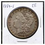 1884S Morgan silver dollar