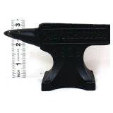 Cast iron miniature Winchester anvil