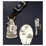 Lot of 3 tool related watch fobs